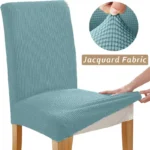 Jacquard Chair Cover, Durable Elastic Fabric Dining Chairs Cover, Stretch Covers For Kitchen Dining Room Chairs, Home Decor - Image 28