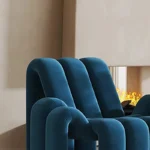 Designer Unique Living Room Sofas Modern Eclectic Luxury Minimalist Living Room Sofas Italian Glamour Sofás Sofa Furniture - Image 3