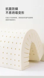 Goldoma foldable leather sofa bed in light luxury abstract pattern, converted to bed mode
