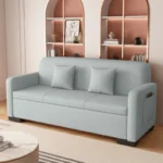 Goldoma modern minimalist single sofa chair for living room, compact design under 2000mm width