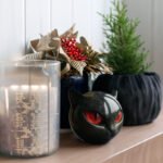 Black Cat Figurine Resin Cat Head Healing Stone Marble Texture Cat Stone Resin Cat Sculpture Ornament for Home Office Desk