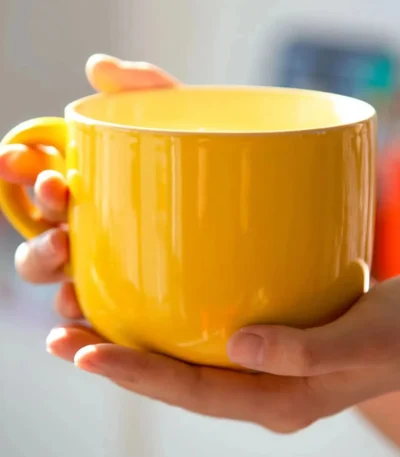 700ml Coffee Mug Ceramic Breakfast Oatmeal Milk Tea Cup Large Capacity Instant Noodles Bowl Novelty Gifts Best for Your