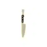 Trendy Unique 925 Silver Kitchen Chef Knife Sword Shape Iced Fine Jewelry Custom Lab Grown Diamond Pendant Anniversary Gift