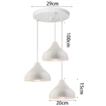 Pendant lamp in a bar area, with soft lighting creating an intimate atmosphere.