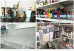 1-7 Tier Clear Acrylic Pen Holder Stationery Store Storage Brush Case Display Stand Desktop Writing Pot Writing Pencil