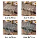 Exquiste Lace Flowers Table Runner Dustproof Table Cover Embroidered Dining Room Tablecloth Party Banquet Wedding Decoration