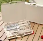 Multi-Functional Stainless Steel Kitchen Knife Set, Portable Chef's Knife Set