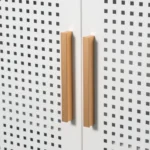 NO LOCK 2-Door Metal Storage Cabinet with 2 Adjustable Shelves Steel File Cabinet for Home Office & School Gym in