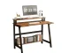 YQ FOREVER Home Office Furniture Studio Computer Desks Shelf Desk Storage Office Writing Desk
