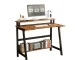 YQ FOREVER Home Office Furniture Studio Computer Desks Shelf Desk Storage Office Writing Desk