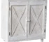 PARISLOFT rustic farmhouse sideboard with two doors and ample storage in a dining room setting