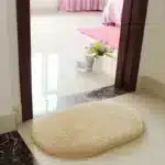Free Shipping 40X60CM Top Sale Bathroom carpet Bath Mat Super Magic Slip-Resistant Pad Room Oval Carpet Floor Mats – top view