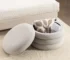 Goldoma Fabric Upholstered Ottoman with Hidden Storage