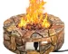 Outdoor Furniture Fire Pit Table 40,000 BTU Stone Gas Fire Stove Pit