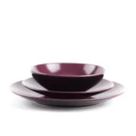The Best Selling High Quality Cookware Plates Classical Design Ceramic Bowls Mugs and Practical Tableware Set for Restaurant