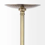 HMS Hammered Gold Pendant Light Modern Industrial Contemporary Design Warm White E26 Base for Home Ceiling Installation