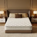 Goldoma 12-inch hybrid mattress in a box – memory foam and pocket spring medium firm mattress for comfortable sleep