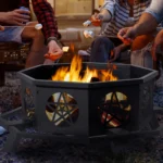 Outdoor Furniture 43-inch Outdoor Fire Pit – base detail