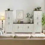 68"high Living Room Sideboard, Multi-functional Combination TV Cabinet Sideboard, Large Capacity Storage Cabinet