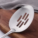 1/7/10Pcs Kitchen Utensils Cooking tools Stainless Steel Shovels Turner Ladle Soup Spoon Colander Filter Silver for