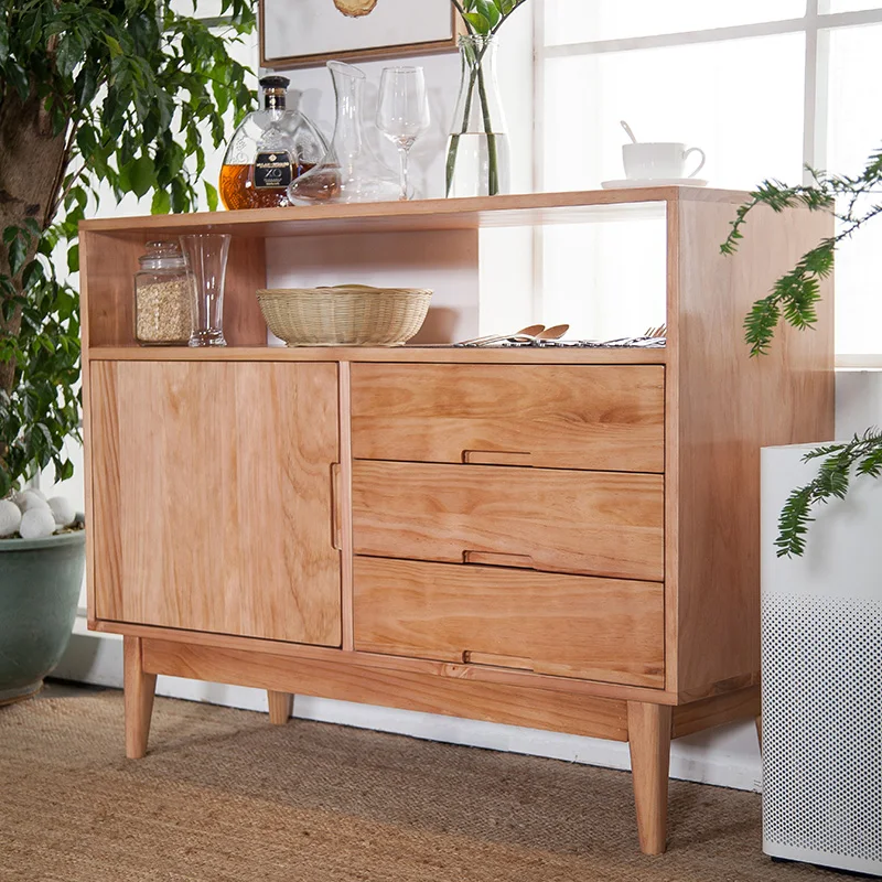 Nordic Solid Wood Sideboard Display Cabinet Storage Modern Solid Wood Entrance Cabinet Cupboard Nordic Solid Wood Sideboard Display Cabinet Storage Modern Solid Wood Entrance Cabinet Cupboard Simple Storage Cabinet