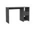 HMS 43" Gray Melamine Computer Desk Contemporary Design Office Furniture for Home and Bedroom Use