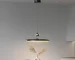15.7" Modern Dimmable LED Pendant Light, Adjustable Height Mini Hanging Lamp with Remote for Kitchen Island, Dining Room