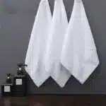 5pcs Small square towel pure cotton kindergarten white square towel foot therapy Hotel Hotel napkin small towel towels
