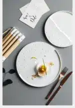 Creative Dishes Tableware Plates for Food Ceramics Tray for Decoration Dish Dinner Dinnerware Decorative Kitchen Dining Bar