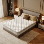 Goldoma 12-inch hybrid mattress in a box – memory foam and pocket spring medium firm mattress for comfortable sleep
