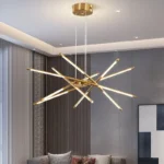 Modern Remote Control for Living Room Dining Room Bedroom Kitchen Ceiling Pendant Light Design Suspension LED Chandelier Lamp