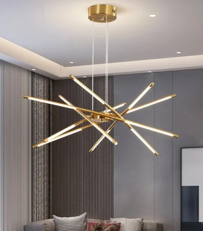 Modern Remote Control for Living Room Dining Room Bedroom Kitchen Ceiling Pendant Light Design Suspension LED Chandelier Lamp