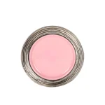 Customizable 48 Piece Pink Ceramic Dinnerware Set with Plant Pattern for Hotels and Restaurants Includes Rice Dishes Bowls