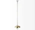 HMS Hammered Gold Pendant Light Modern Industrial Contemporary Design Warm White E26 Base for Home Ceiling Installation