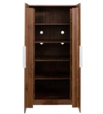 Modern Kitchen Pantry Cabinet MDF Freestanding Buffet Sideboard with Doors & Shelves for Living Room - Image 3