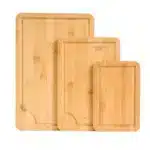 Overseas Stock Free Shipping Bamboo Cutting Board Premium Versatile Cut Board with Built-in Handle for Home Restaurant Use