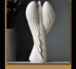 Vilead Retro Angel Figurines Resin Sculpture Stattue Living Room Home Bedroom Decoration Accessories Garden Office Desk