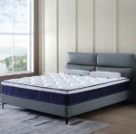 Goldoma 10 inch hybrid mattress with pocket springs and CertiPUR-US certified foam in a bedroom setting