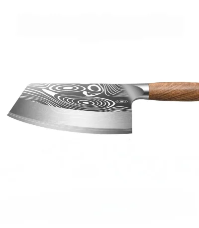 High Quality Kitchen Knives Damascus Steel Kitchen Chef Knife Meat Cleaver Knife with Wood Handle