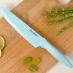 Full Blue 13 Piece Multifunctional Chef Knives Carbon Steel Kitchen Knife Set with Scissors