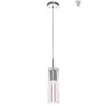 US Free Shipping Personalized Island Column Crystal Single Led Ceiling Hanging Nordic Bedside Hanging Pendant Light Modern