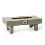 42_inch Iron Fire Pit Table – base detail