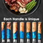 IOKO 67 Layers Damascus Chef Kitchen Knife Set Butcher Utility Santuku Sushi Sashimi Cleaver Japanese Style Damascus Knife
