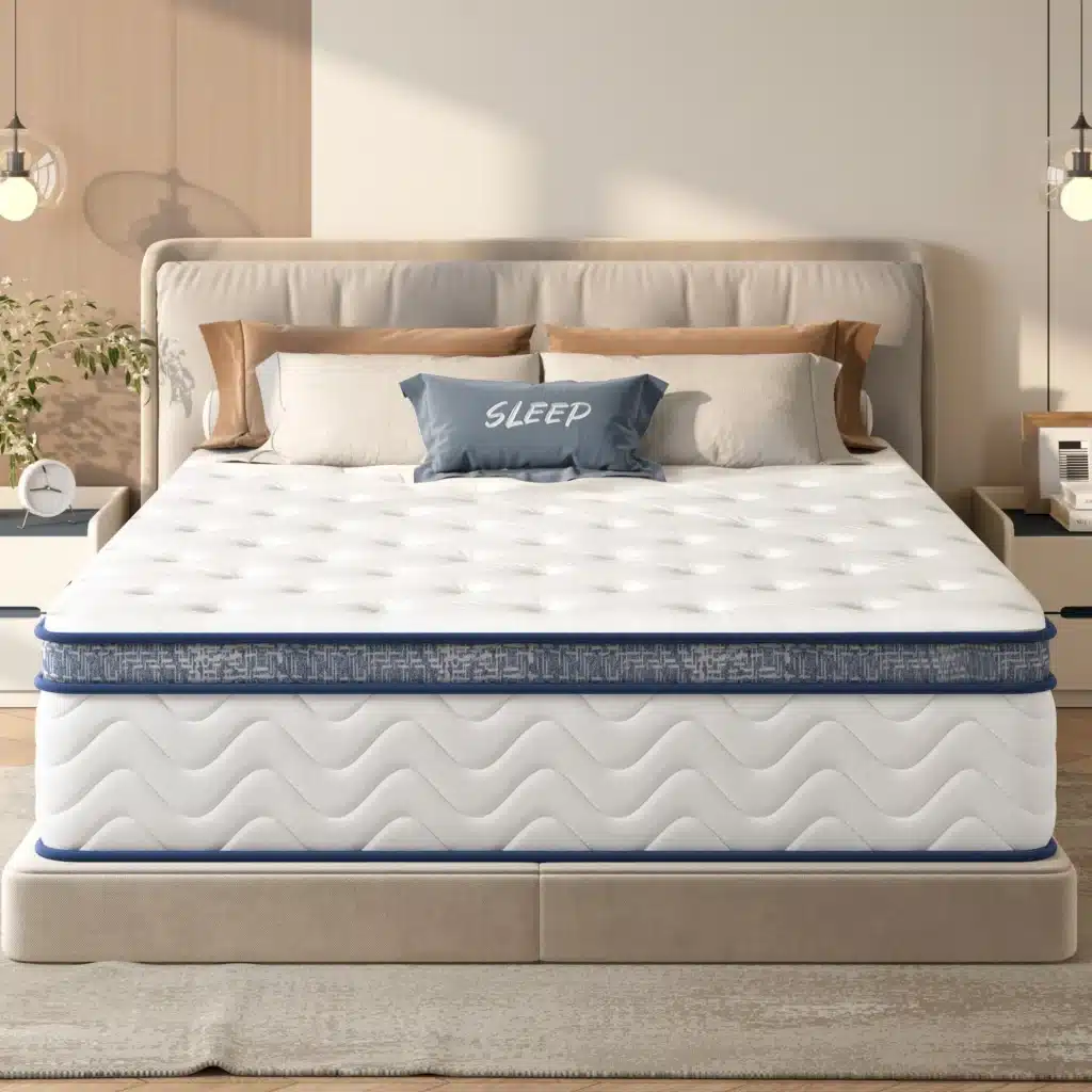 Goldoma Queen Size Hybrid Mattress 12 Inch – Pocket Springs & Memory Foam