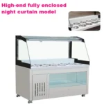 Elegant Design Malatang Buffet Dipping Station Vegetable Display Stand Refrigerator - Image 6