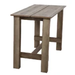 Modern wooden convertible dining table 4 seater in a living room setting, showcasing its elegant design and space-saving functionality.