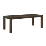 79-inch acacia wood dining table rectangular brown modern dining table with straight legs