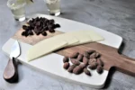 Pack of 10 Marble and Wood Cutting Board Acacia Wooden Marble Serving Tray with Handle Charcuterie Chopping Board for