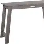 HMS 18" Brown Modern Computer Desk Contemporary Office Furniture for Bedroom Study or Office Building Use – styled in a