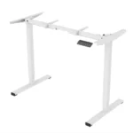 Electric Whole Piece Adjustable Height Home Office Computer Desk FCJ Sit Stand up Workstation – close-up detail